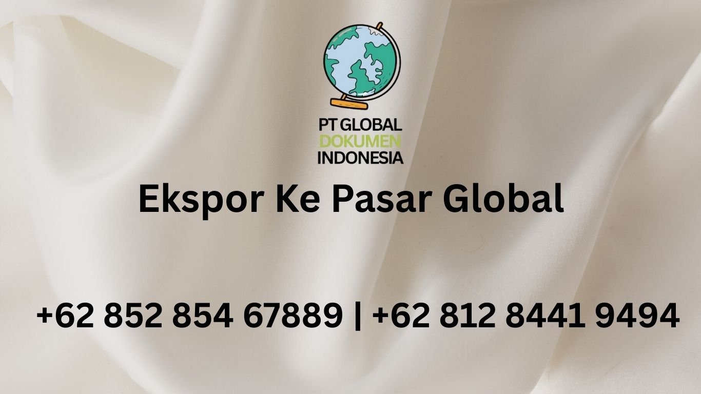 Ekspor Ke Pasar Global